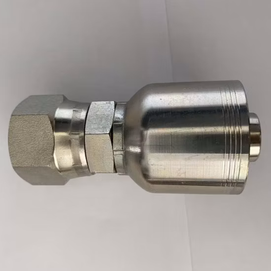 Hochdruck-Hydraulikschlauchanschluss JIC BSP einteiliger Anschluss Parker 43-Serie-Anschlüsse